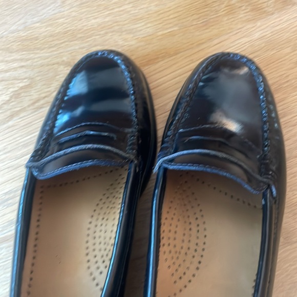 BASS DIANA Weejuns Penny Loafers Black Womens Size 5 1/2 M - Picture 5 of 5